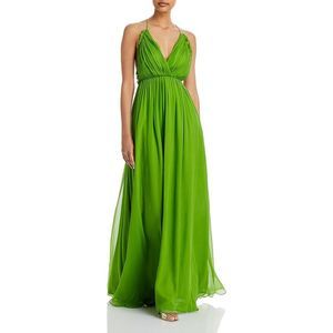 Elegant Green Evening Gown